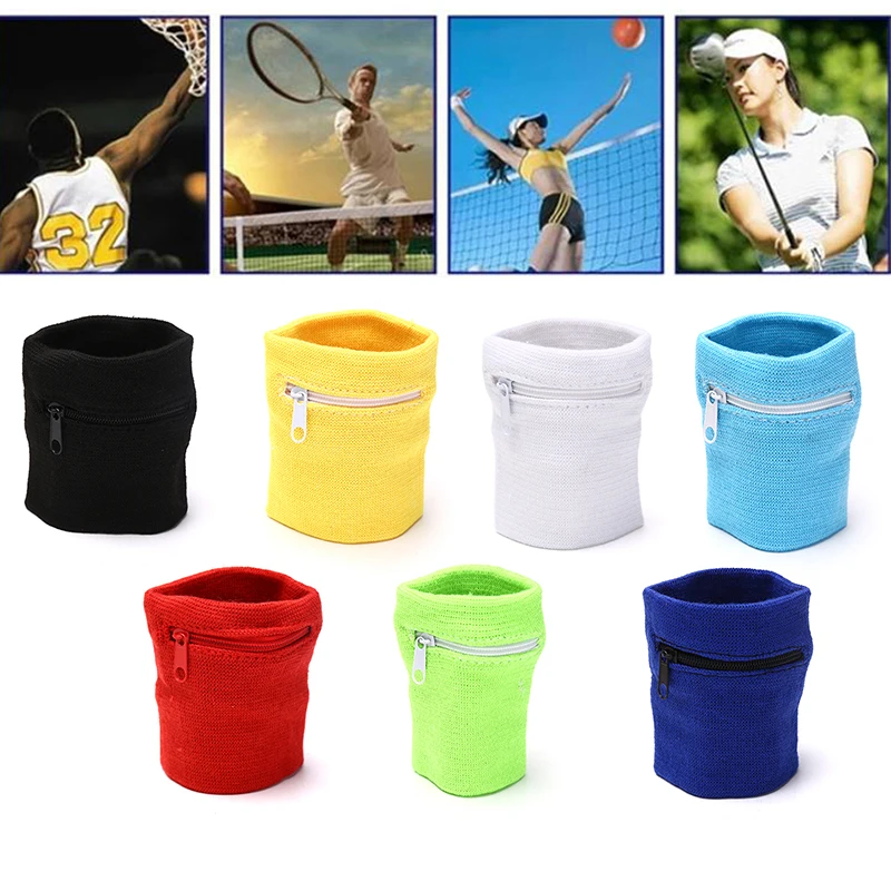

Travel Wrist Wallet Pouch Portable Pocket Key Zipper Sport Wrist Belt Bag Running Travel Cycling Safe Sport Bag Camping Tool