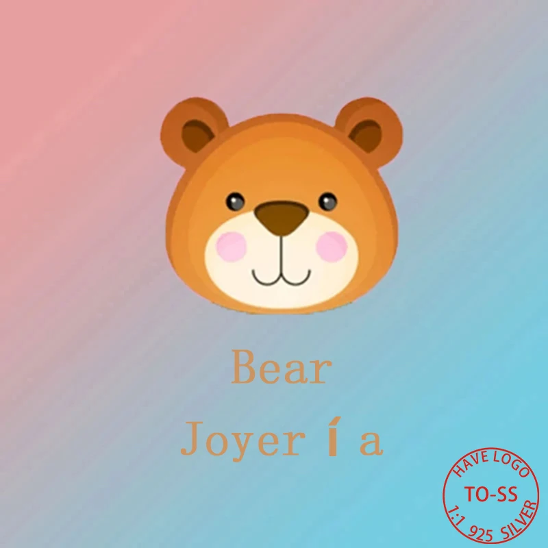 

2021 New Trend Fashion 925 Sterling Silver Bear Pendant with Pearl Premium Quality European Spanish Styles Birthday Present