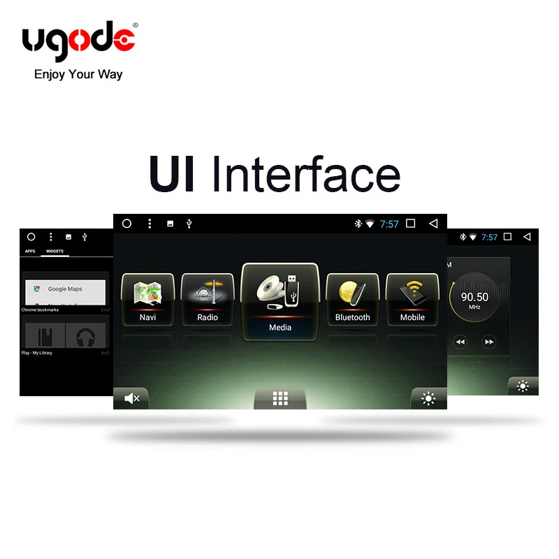 Автомобильный мультимедийный плеер 9 дюймов GPS навигатор авторадио радио