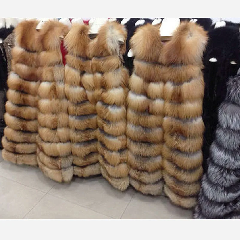 Новинка кожаный жилет из травы Женский легкий с мехом животного теплый модный