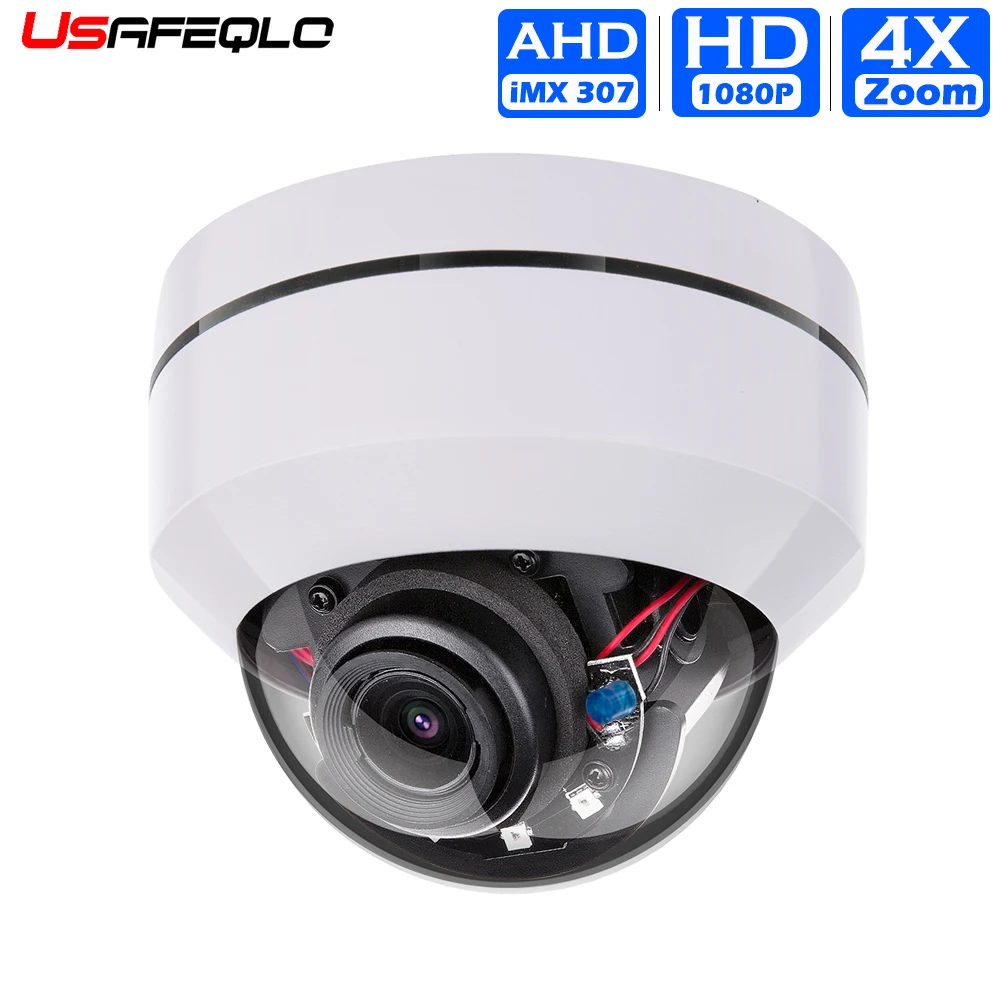 AHD1080P купольная камера 4X зум панорамирование наклон 2 8 12 мм объектив IR 20 м IP66
