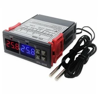 stc 3008 kt99 dual digital temperature controller two relay output 12v 24v 220v thermoregulator thermostat with heater cooler