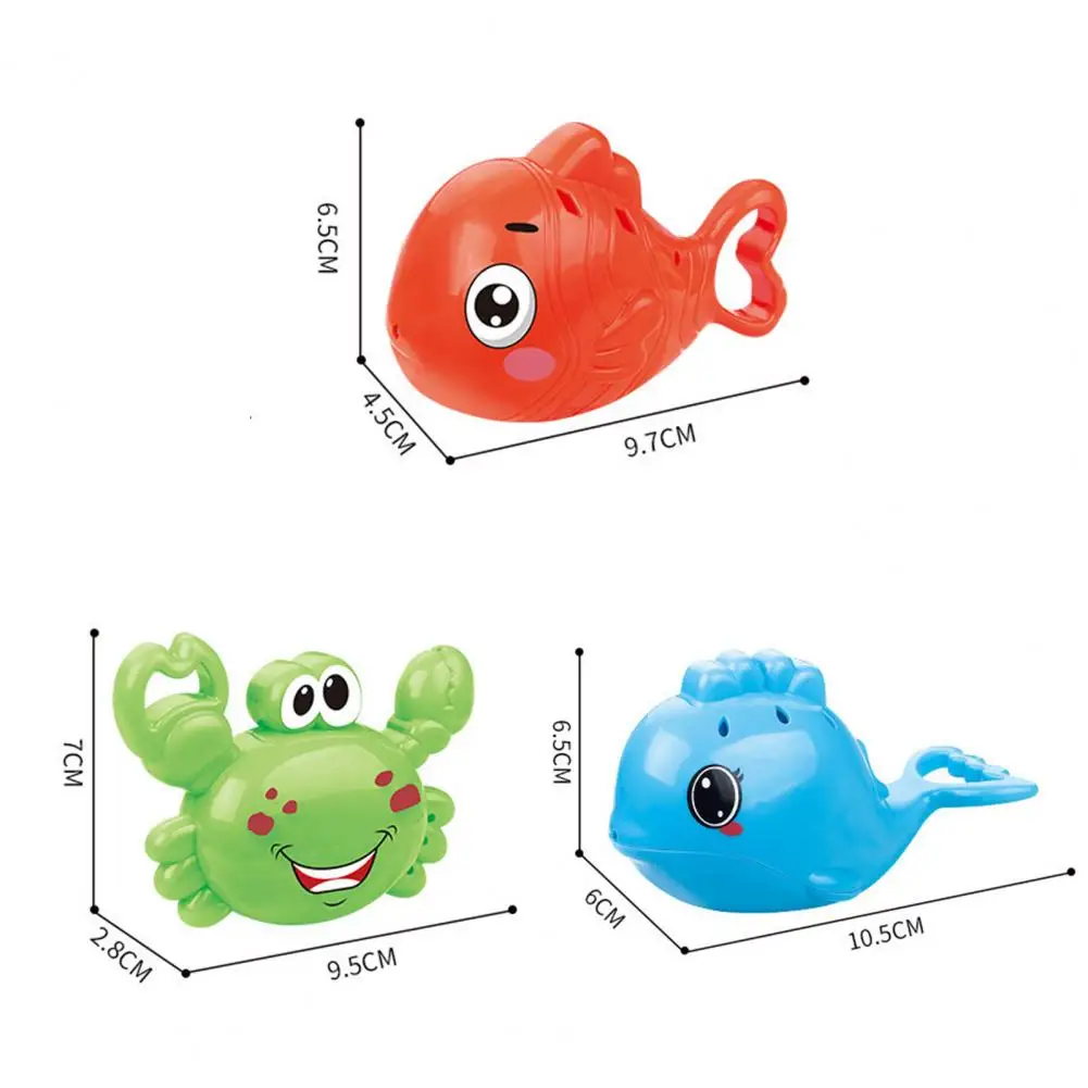 

Creative Baby Summer Press Water Spray Toy Creative Cartoon Funny Spray Crab Simulation Fishing Bathing Toy
