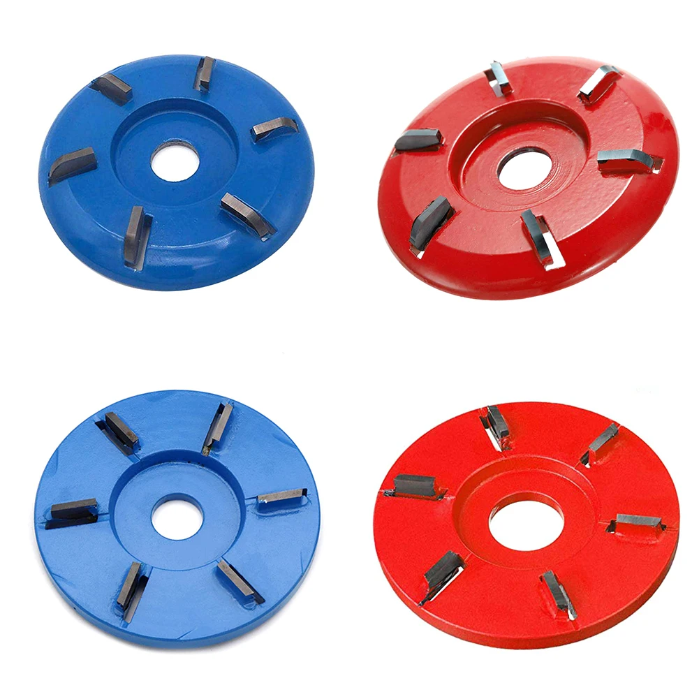 

90mm Wood Carving Disc Angle Grinder Woodworking Turbo Round Plane 6 Six Teeth Milling Cutter