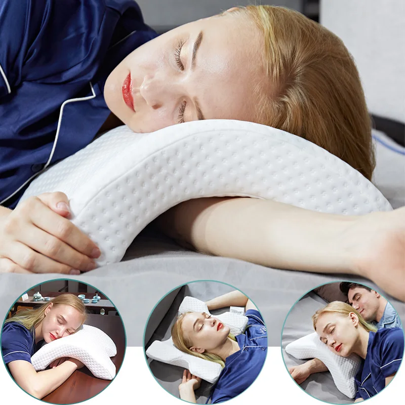 

Memory Foam Pillow Zero Pressure Pillow Memory Cotton Arched Pillow Slow Rebound Memory Pillow