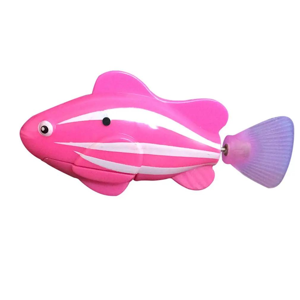 

Mini Bath Toy Bionic Fish Electric Swimming Magical Le Bao Fish Underwater World Deep Sea Electronic Sensing Fish Baby Bath Gift