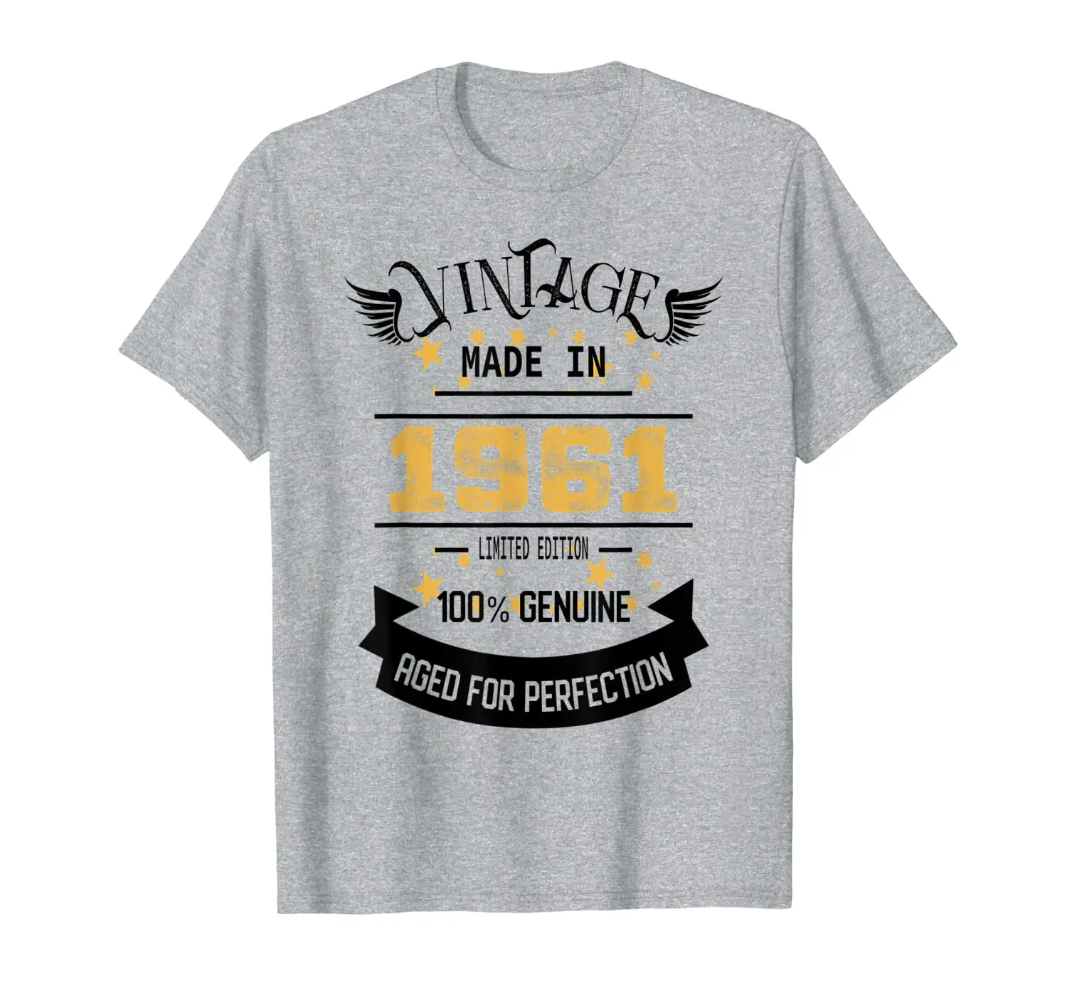 

Vintage Made In 1961 T-shirt Funny 58th Birthday Gift