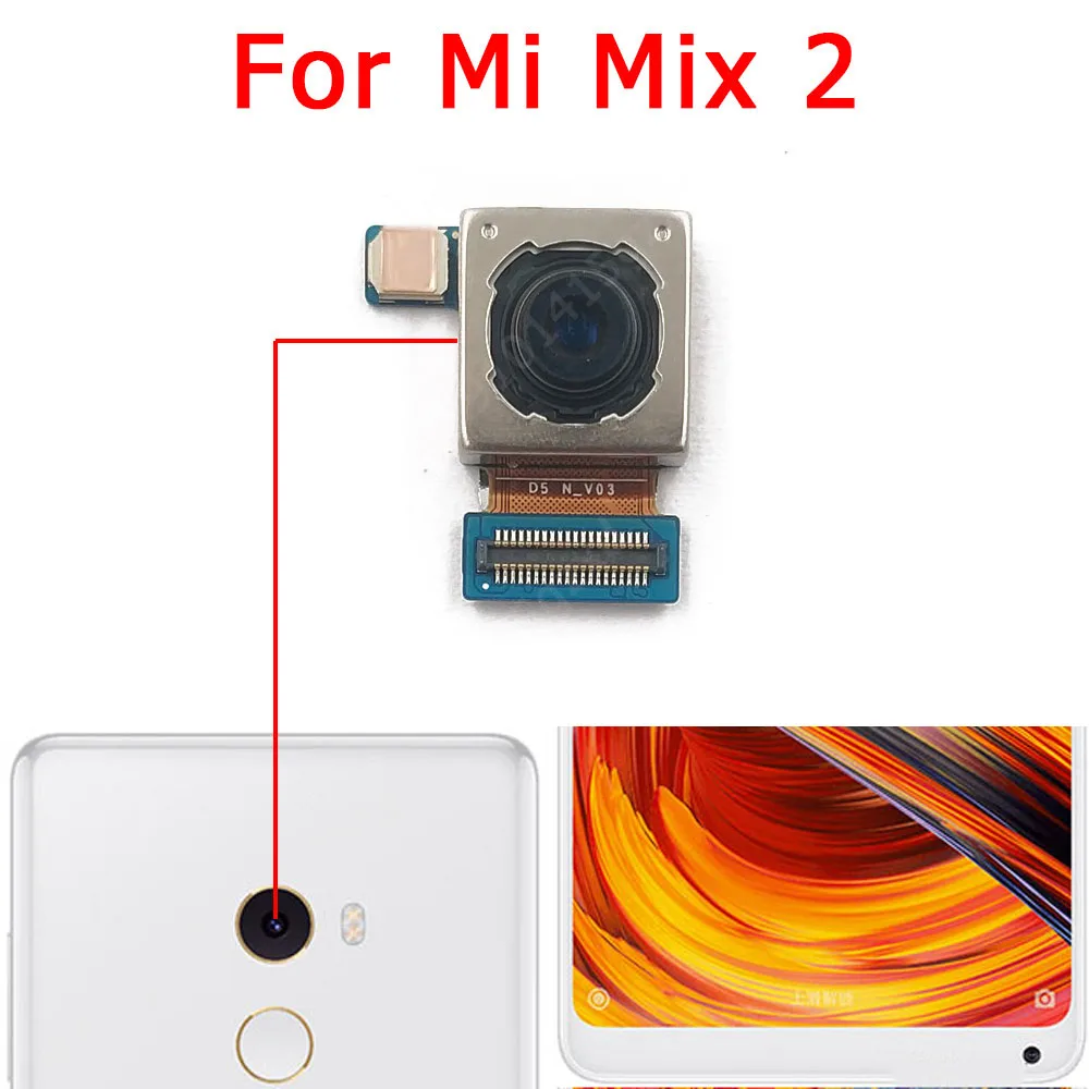 Оригинальная задняя камера заднего вида для Xiaomi Mi Mix 2 Mix2 основной модуль камеры