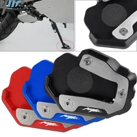 motorcycle foot side stand enlarger plate kickstand enlarge extension for honda crf1100l africa twin adventure sports es 2020 21
