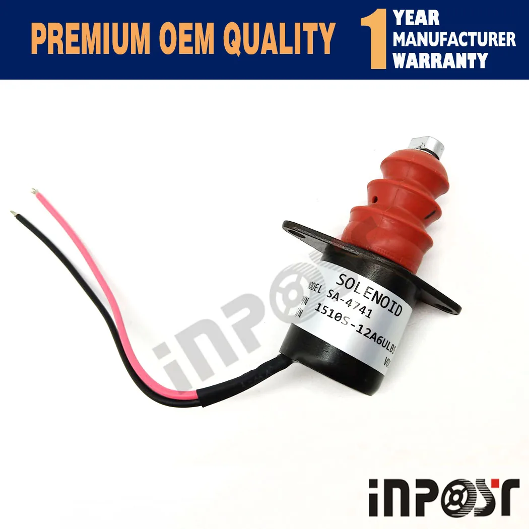 Электромагнитный клапан для стопорного отключения топлива Для Woodward 1510S-12A6ULBS, 12 В