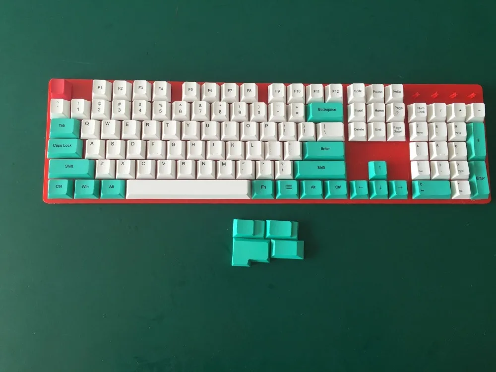 Dyesub PBT keycaps 104 клавиш краситель sub Вишневый профиль для механической клавиатуры cherry mx