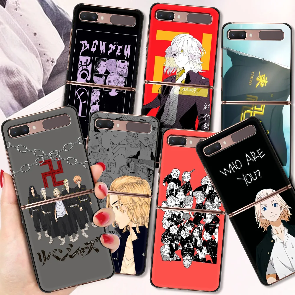 

Чехол для Samsung Galaxy Z Flip 3, черный Жесткий Чехол для Samsung