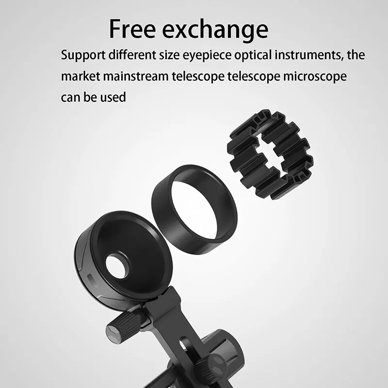Адаптер для мобильного телефона с пружинным зажимом Монокуляр микроскоп бинокль