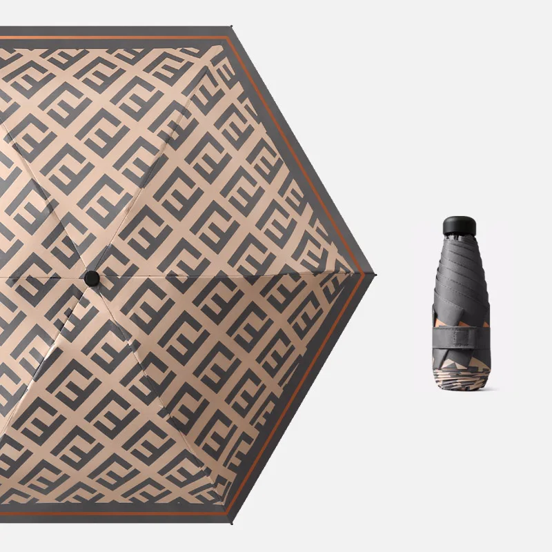 Мини-зонтик с 6 ребрами роскошные женские зонтики зонтик защитой от УФ лучей