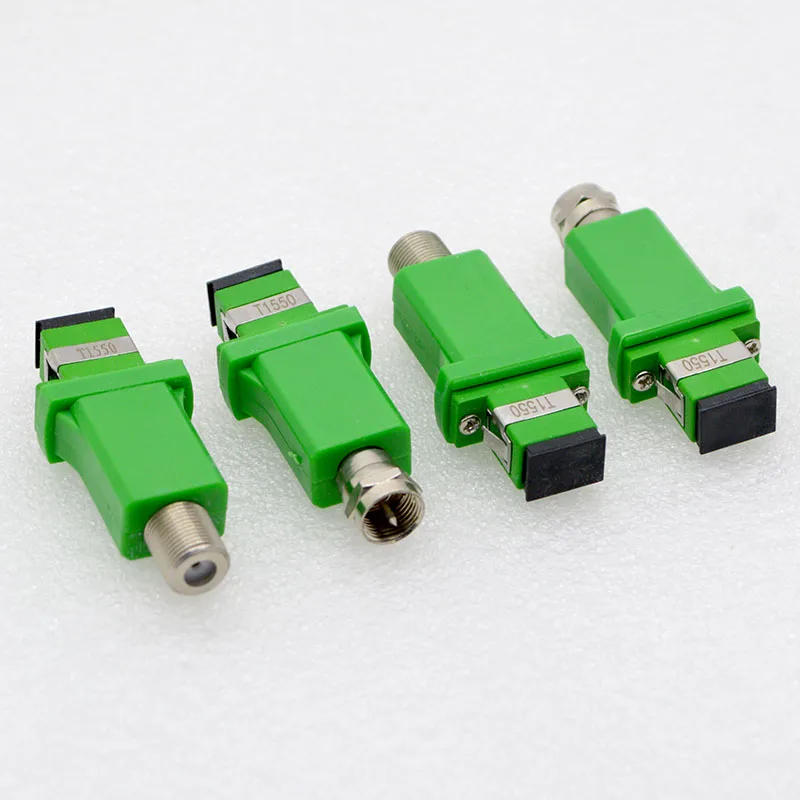 1 шт. Новый FTTH SC/APC 1550nm пассивный оптический адаптер CATV Opto Signal дюйм F мужской