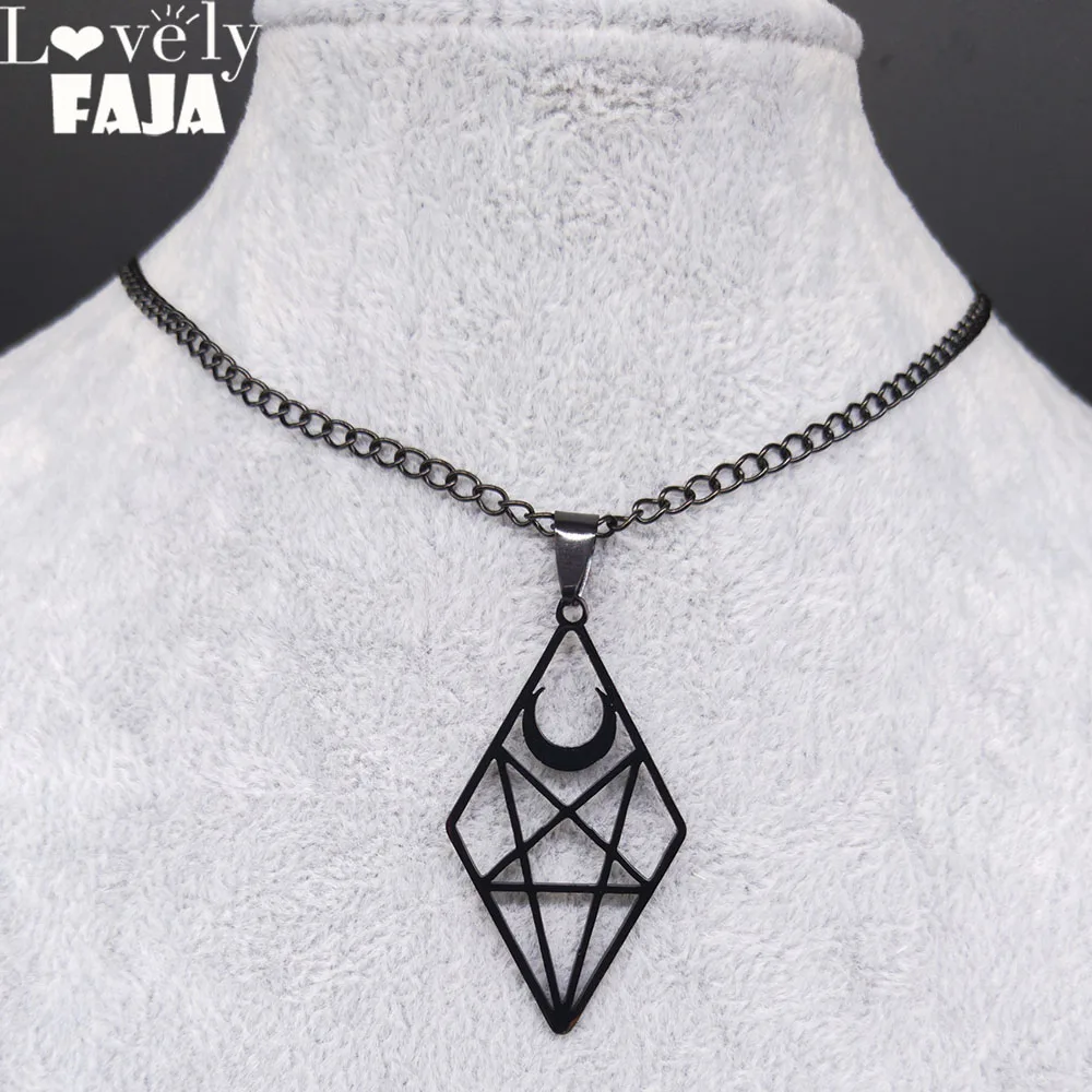 Ожерелье женское из нержавеющей стали в готическом стиле | Украшения и