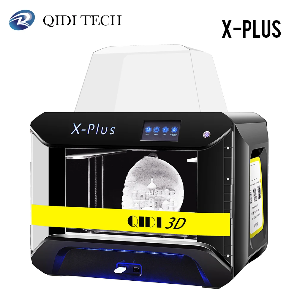 QIDI TECH 3d принтер X-Plus Большой размер промышленный класс WiFi функция Impresora 3D высокоточная печать 270*200*200 мм 3D Drucker