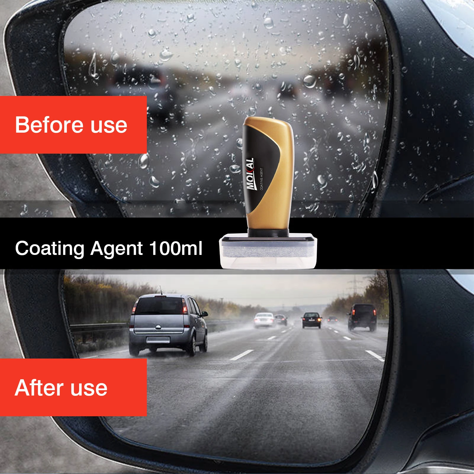 

Car Agent Rainproof Waterproof 100ml Maintenance Automobile Glass Window Agent For Vehicle Cleaning Windshield Liquid Tools 2020