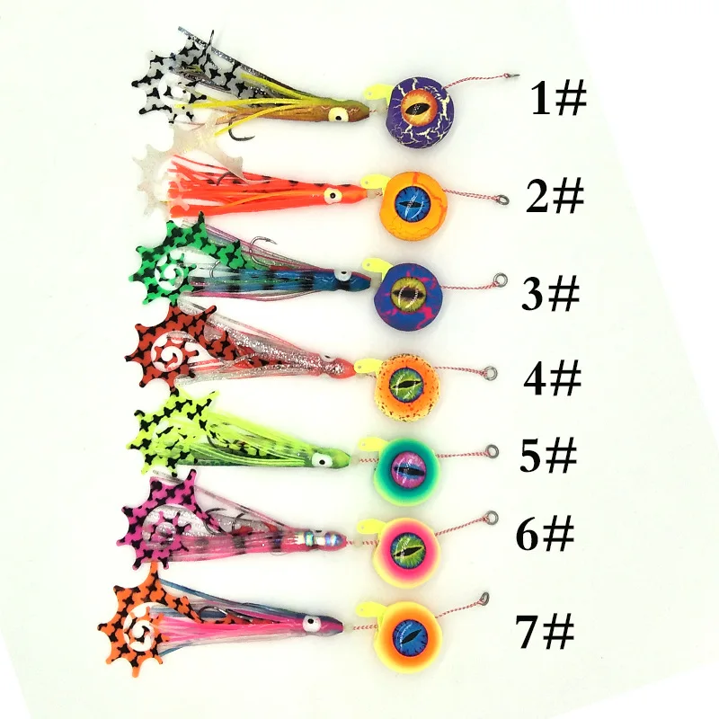 Japan Quality Lurekiller Rubber Jig Lure Tai Kabura Slider Jigs Lead Fish 60g/80g/100g/120g/150gg saltwater sea baits | Спорт и