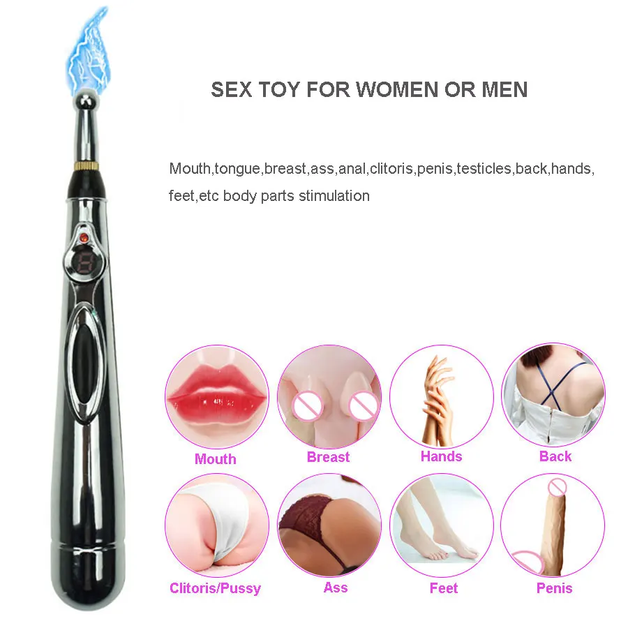 Electric Shock Rod Nipples Clitoris Penis Stimulation BDSM Bondage SM Slave Adult Games Sex Toys For Women Men Flirt Erotic Toy | Красота и