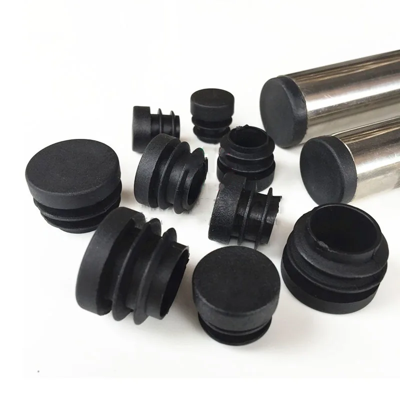 

Round Plastic Blanking End Cap Black Tube Pipe Inserts Plug Bung 14mm-60mm