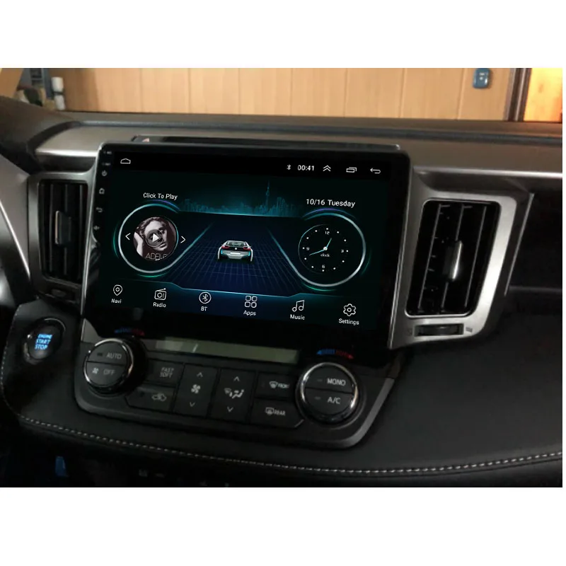 Мультимедийный проигрыватель для TOYOTA RAV4 2013 2014 2015 4G LTE Android 10 1 GPS