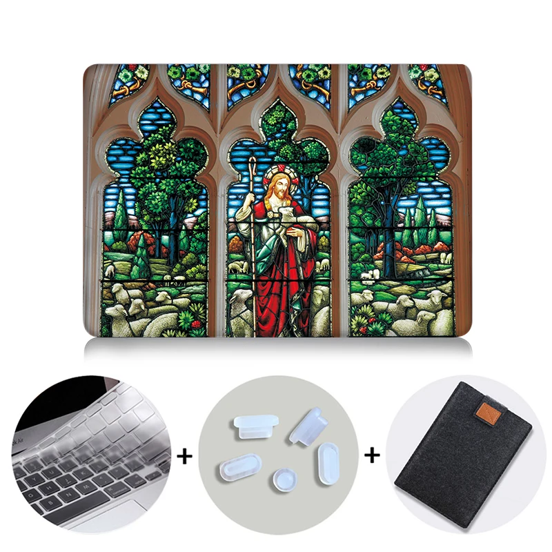 MB08 МТТ ноутбука чехол для mac book Air Pro retina, возрастом 11, 12, 13, 15 дюймов Funda для Macbook Pro 13,3 15,4 церковь для ноутбука сумка для ноутбука - Цвет: MB08