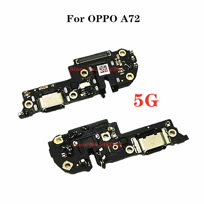 

Оригинальная зарядка через USB Порты и разъёмы док микрофона Аудио Flex кабель для OPPO A72 5G зарядной клеммной колодки С микрофоном доска наушник...