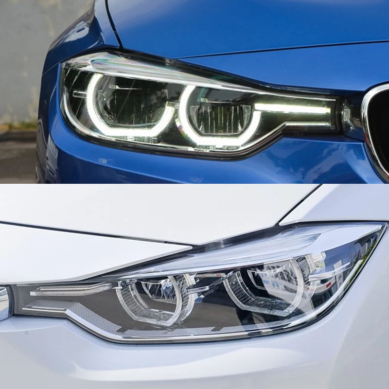 Для BMW 3 Series абажур Крышка для фары стекло защиты пластиковая защита линз 2016-2018 |