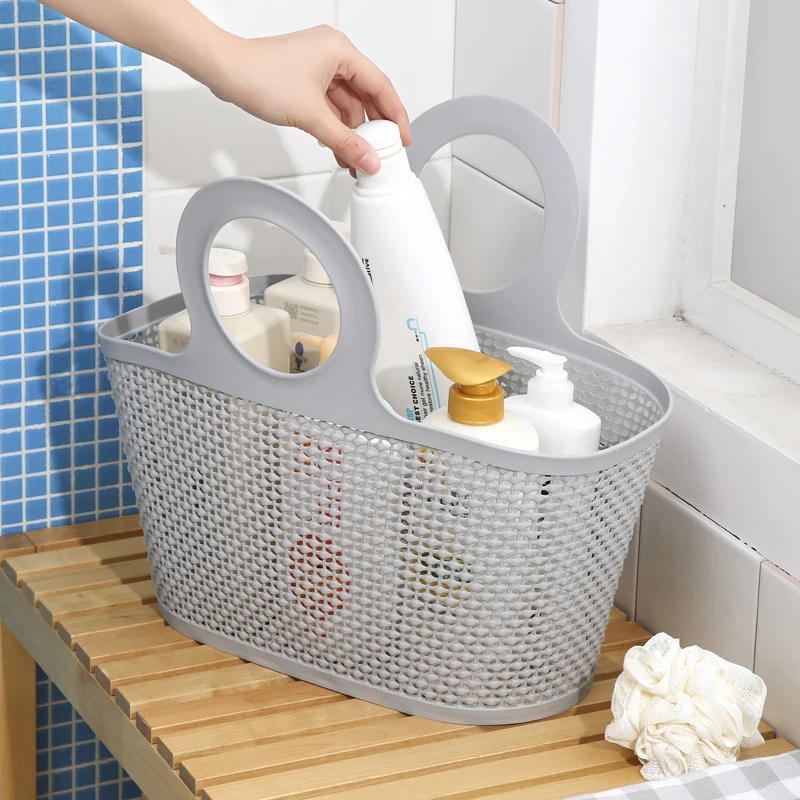 

Plastic Storage Basket Dirty Laundry Baskets Folding Basket for Clothes Vegetable Fruit Kitchen Bathroom Storage Organizer