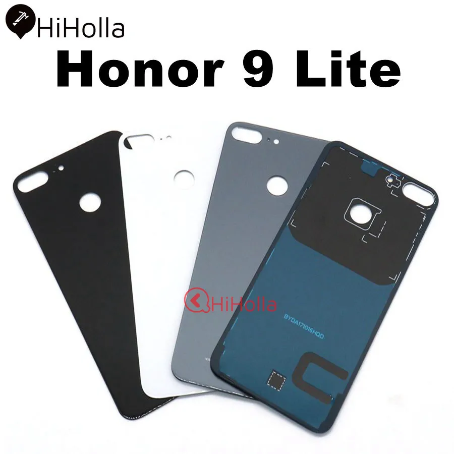 Заднее стекло для Huawei Honor 9 Lite задняя крышка батарейного отсека корпус стеклянная