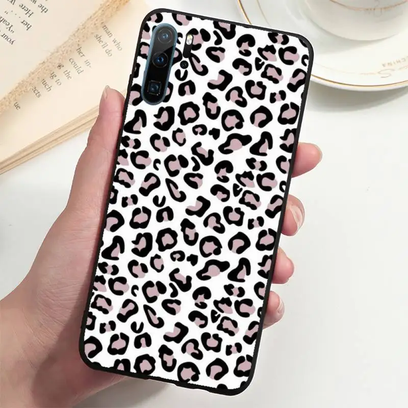 leopard print pattern phone case for huawei p20 p30 p40 lite pro p smart 2019 mate 10 20 lite pro nova 5t phone back cover free global shipping