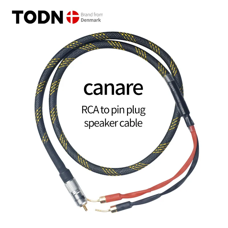 

CANARE HIFI Stereo RCA Cable Stereo RCA Cable High-performance Premium Hi-Fi Audio cable RCA to 2pin plug Interconnect Cable