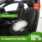 Всесезонная Удобная подушка для переднего сиденья автомобиля, защитная накладка, дышащая, чехол подушки сиденья автомобиля универсальный стиль автомобиля