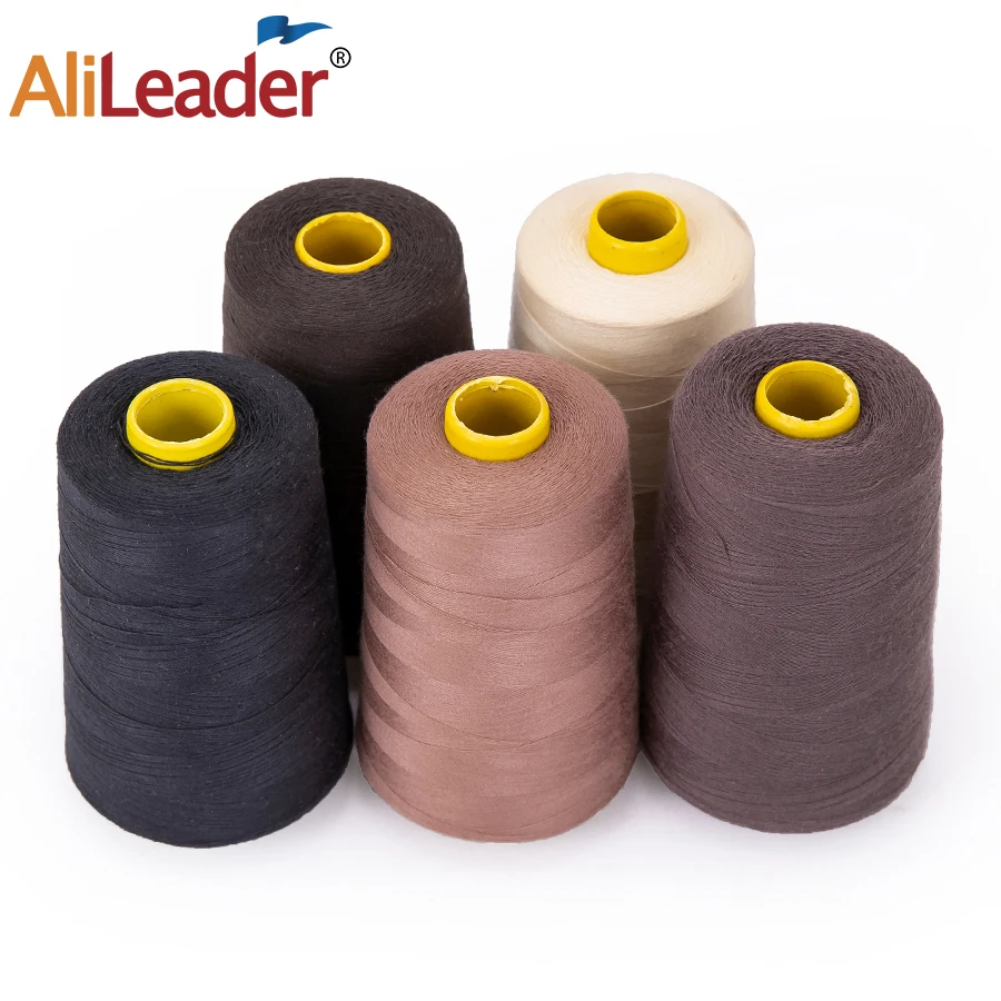 

Alileader Nylon Weaving Thread For Hair Sew In 1 Roll Sewing Threads For Sewing Machine Cotton Thread For Sewing Machine Black