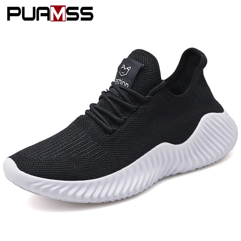 Мужские кроссовки легкая дышащая сетчатая обувь для бега новинка 2020 уличная