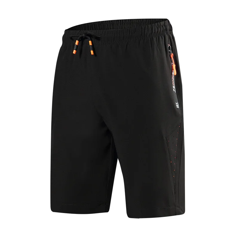 Шорты мужские спортивные однотонные свободные джоггеры быстросохнущие Бермуды