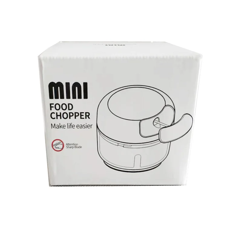 

Factory Direct creative new mini cooking device baby food supplement machine function vegetable cutter hand garlic