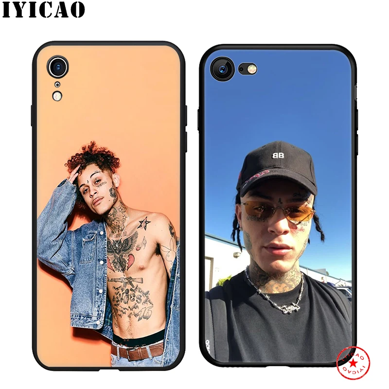 IYICAO Lil Skies Rapper мягкий чехол для iphone 11 Pro Xr Xs Max 6 6s 7 8 Plus 5 5S Se силиконовый TPU |