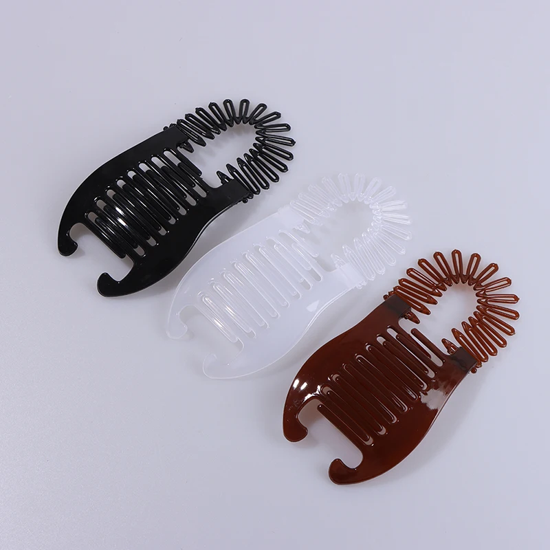 

1PCS Hairpin Woman Elastics Hair Scorpion Type Hair Holding Tool Claw Clip Hairpins Hair Holding Tool Hair Accessories