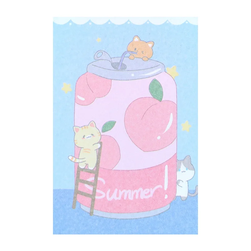 Мультфильм милый медведь Липкие заметки 100 листов креативный студент отправить