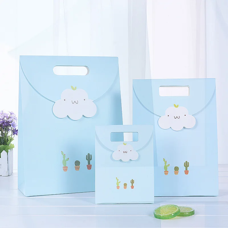 Новые милые чехлы с откидной крышкой в форме облака подарочные сумки сделай сам