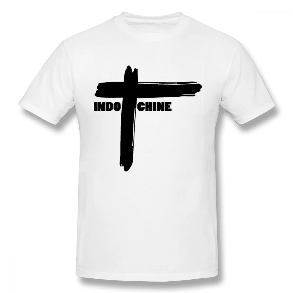 

Indochine Men's Basic Short Sleeve T-Shirt Many colors Casual Tees Tops European Size
