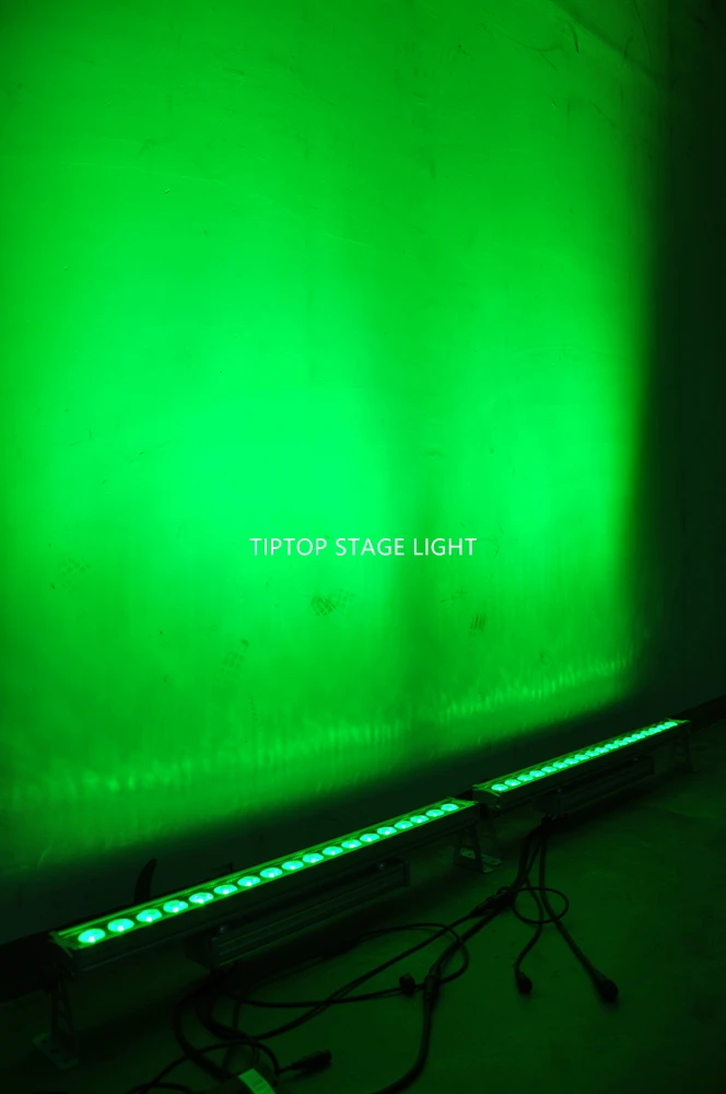 5IN1 Flightcase Packing 220W Aluminum RGBWAP Color Transforming Outdoor Led Wall Washer Garden Light DMX512/Manual Change | Лампы и