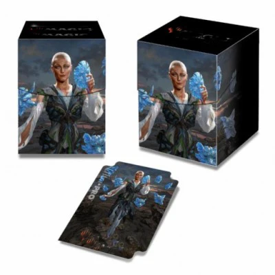 Коричневый Ультра Pro Deck Box UMA Ultimate Master Art настольные игры карты TCG колода чехол для магических карт MGT/Pkm/YGO/сборные игры - Цвет: Коричневый