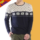 Зимние свитера, Мужской пуловер, мужской Рождественский приталенный свитер, топы, джемпер, осенняя утепленная трикотажная одежда, Джерси, рубашки, мужская одежда