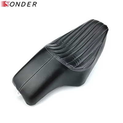 NO.6-Black Для Harley Sportster XL 883 iron X48 XL883 1200 48-8 2004- мотоциклетное кожаное сиденье для водителя спереди и сзади - Цвет: NO.6-Black