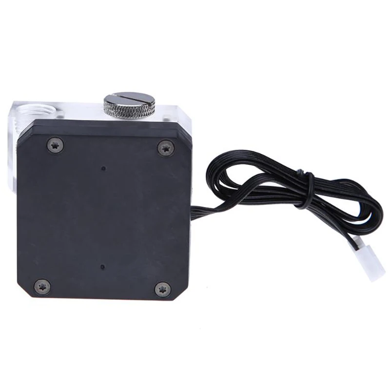 Dc12V 0.5A супер тихий циркуляционный охлаждающий насос G1/4 резьбовой соединитель