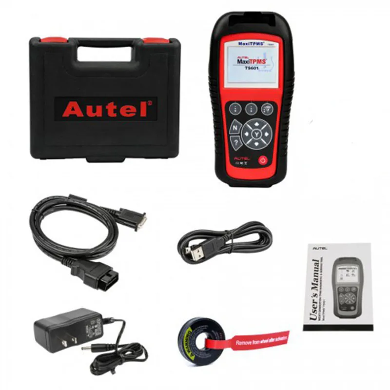 AUTEL TS601 MaxiTPMS инструмент OBD2 сканер считыватель кодов сенсор переобучение сброс