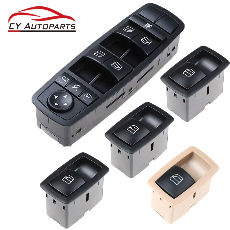 

Новый передний левый переключатель стеклоподъемника для Mercedes-Benz ML GL W164 A2518300290 2518300290 2518200510 A2518200510